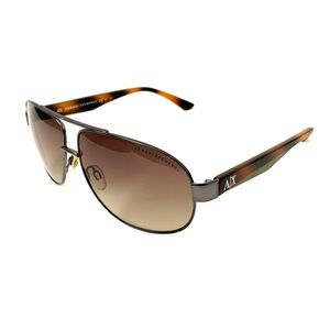 Armani Exchange Men's AX227/S Rectangle Sunglasses